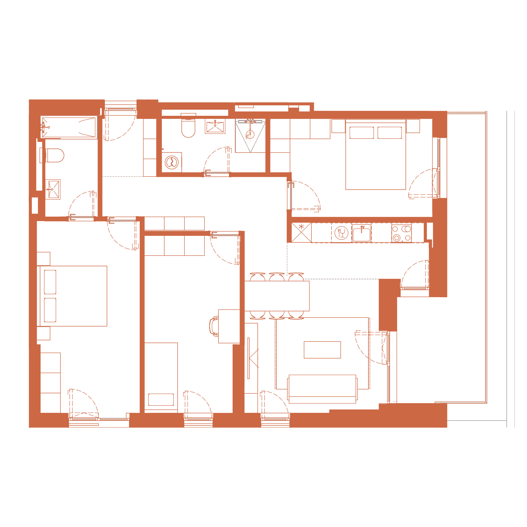 Plan apartament M07