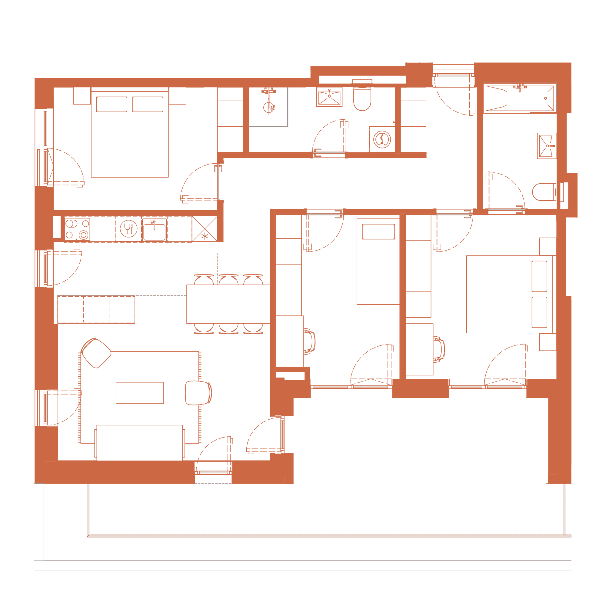 Plan apartament M11