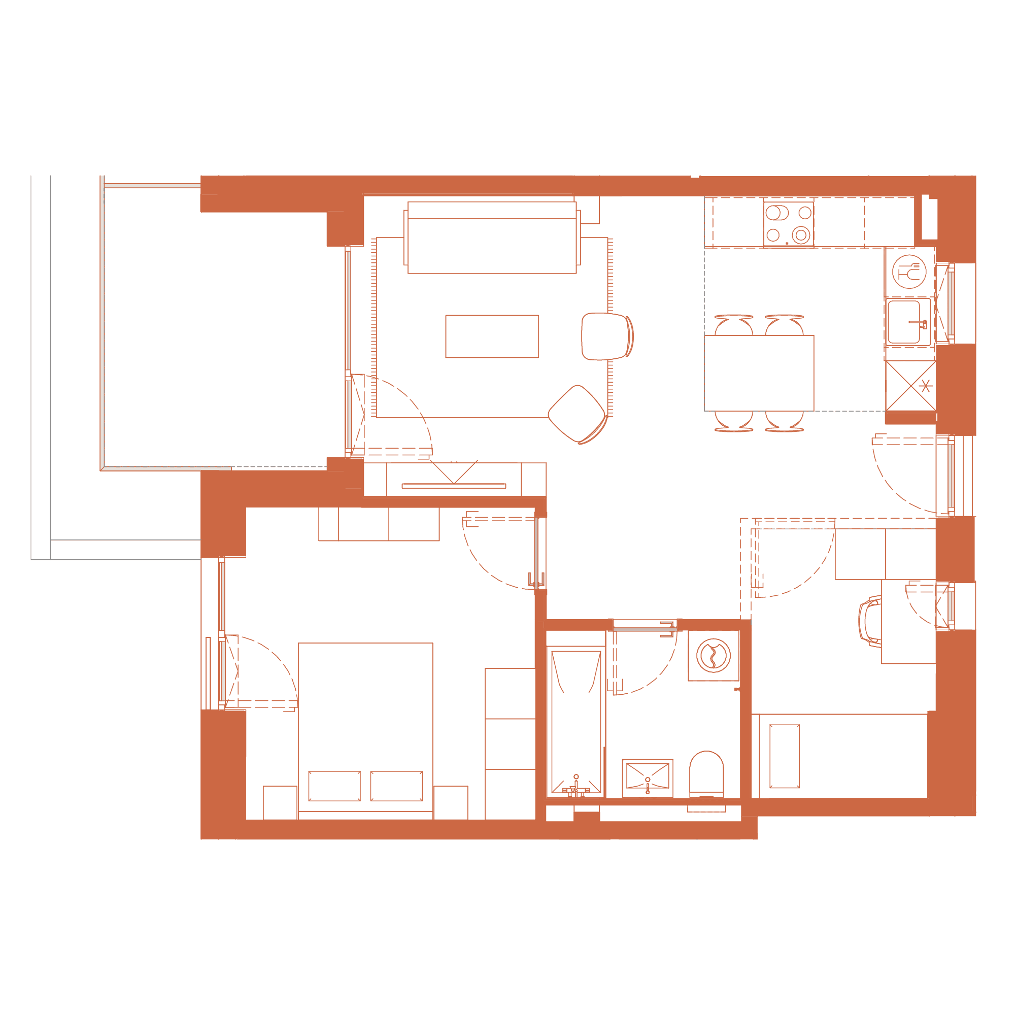 Plan apartament M12