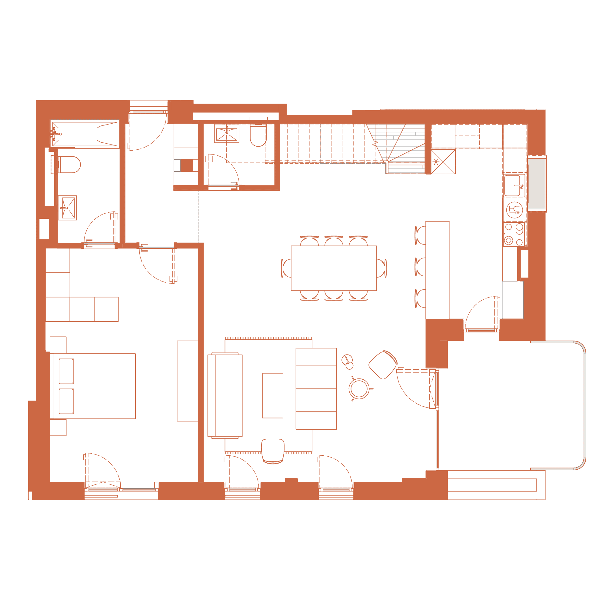 Plan apartament 407